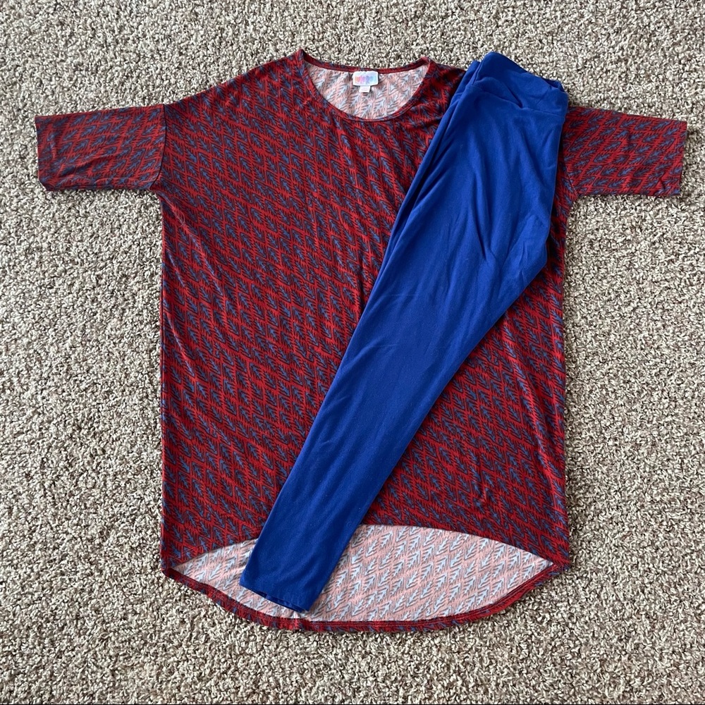 Lularoe XS  leggings material Irma and OS leggings